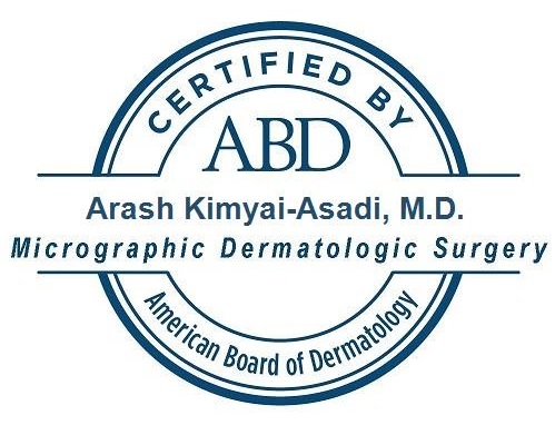 Dr. Kimyai-Asadi ABD Certified Micrographic Dermatologic Surgery