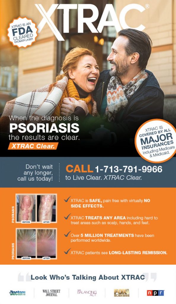 Xtrac Clear for psoriasis.