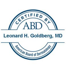 certified by ABD - Dr. Goldberg