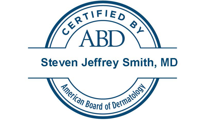 Certified by the American Board of Dermatology