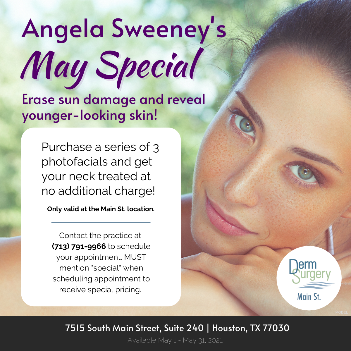 Angela Sweeney's May Special