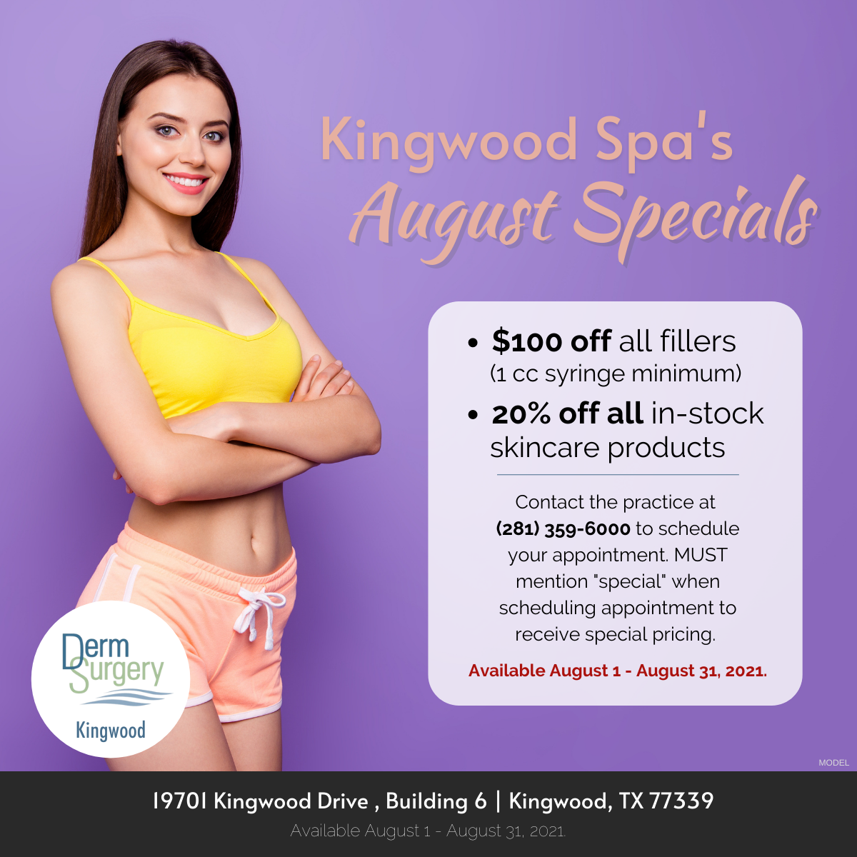 Kingwood Spa's Specials