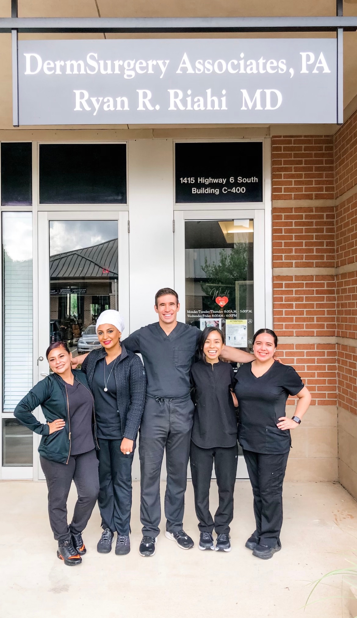 DermSurgery Associates Sugar Land team photo