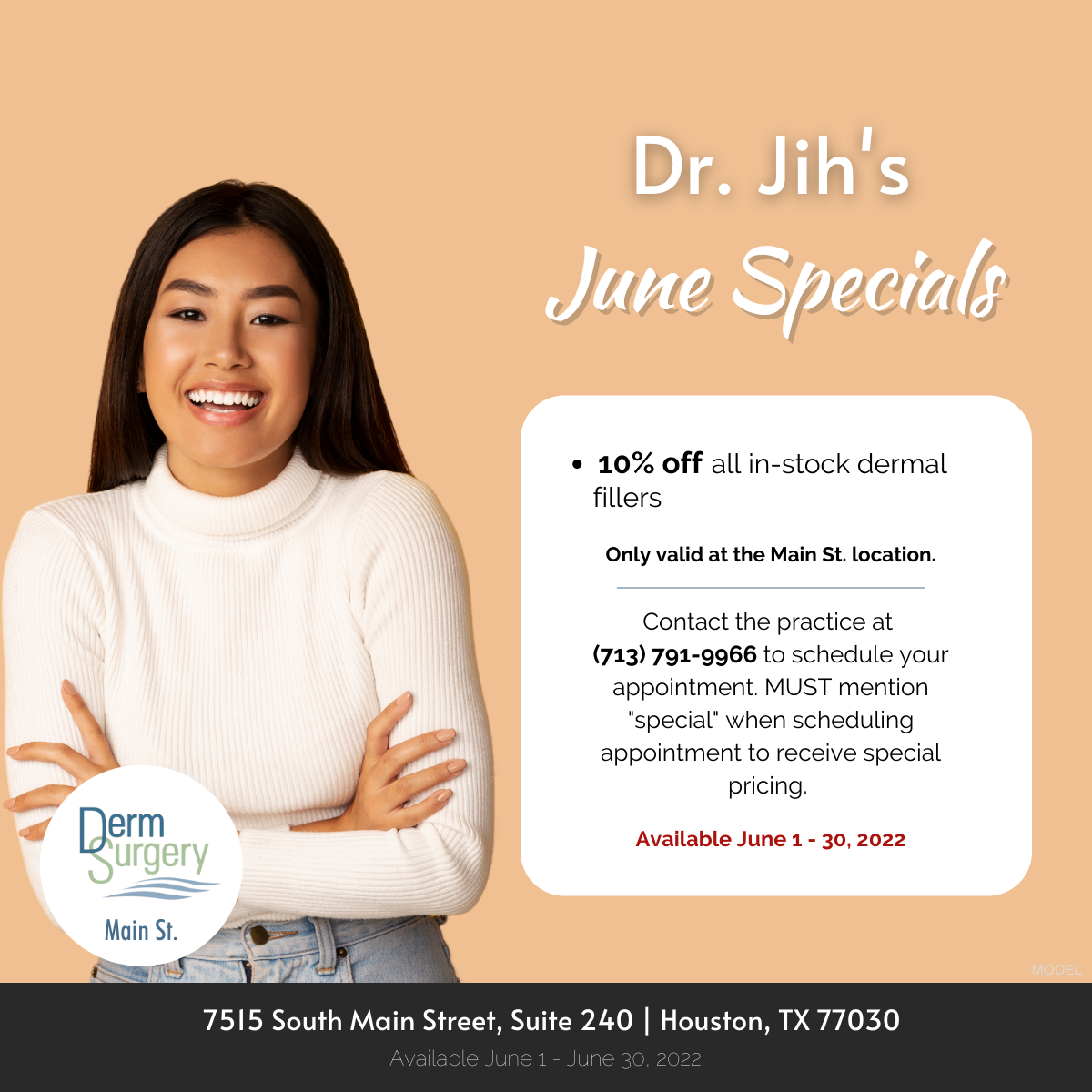Dr. Jih's June Specials 2022