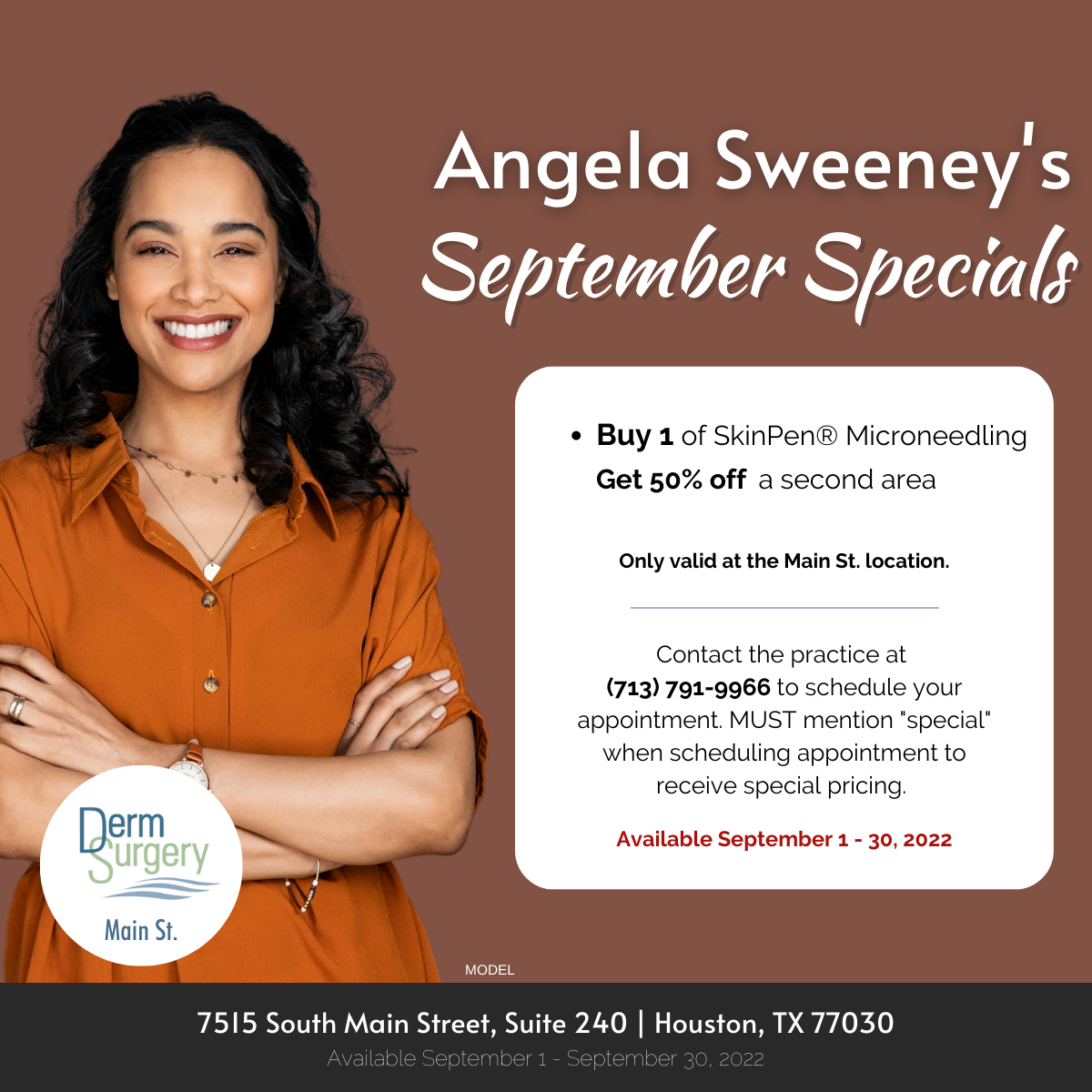 Angela Sweeney's September Specials 2022