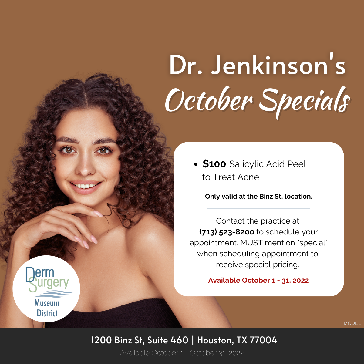 Dr. Jenkinson's October Specials 2022