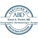 Sonal A Parikh, MD, ABD Certification for Mohs Surgery