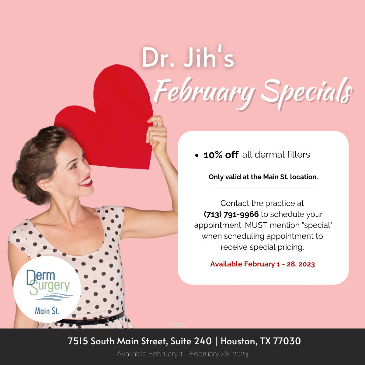 Dr. Jih's February Specials 2023