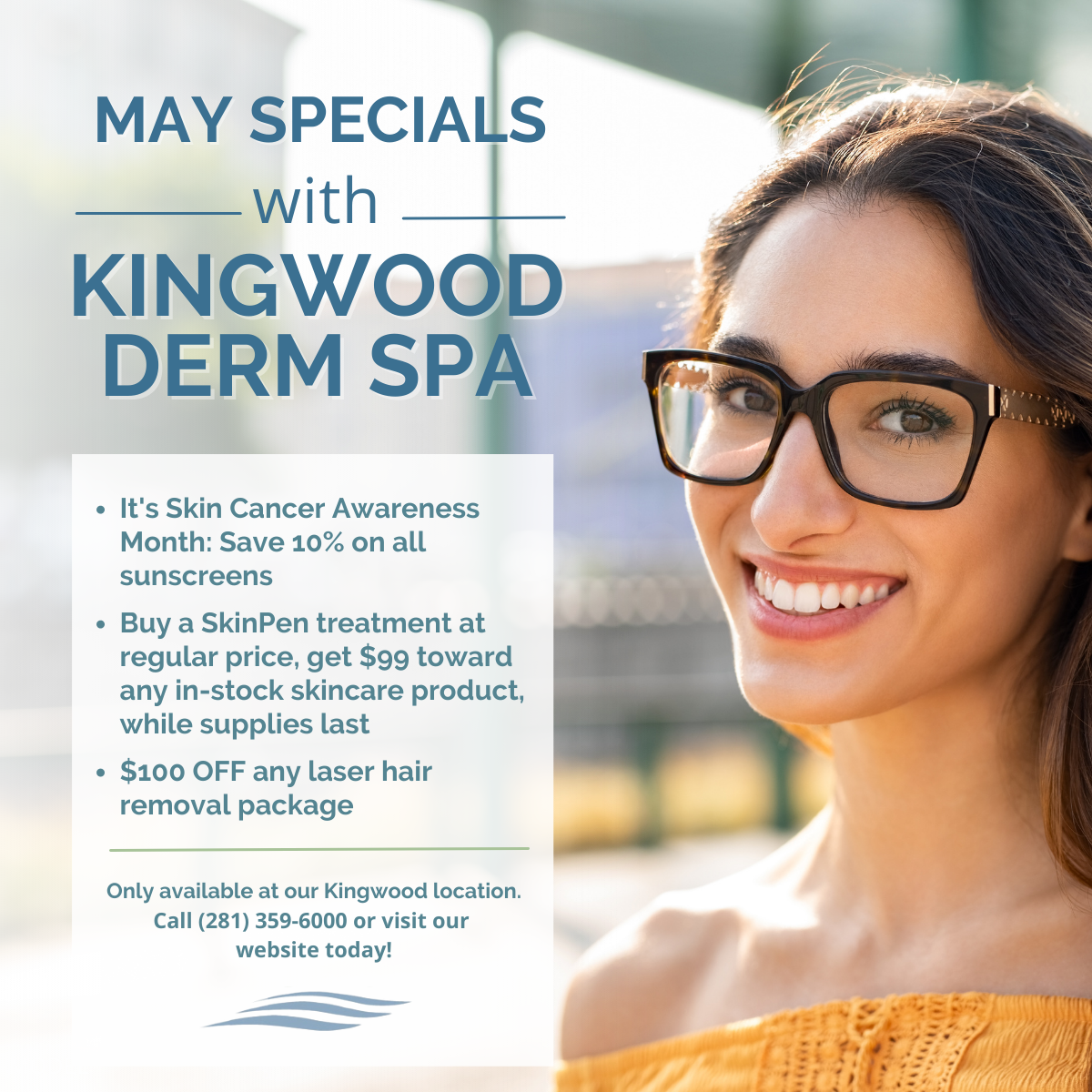Kingwood Spa's May 2023 Specials