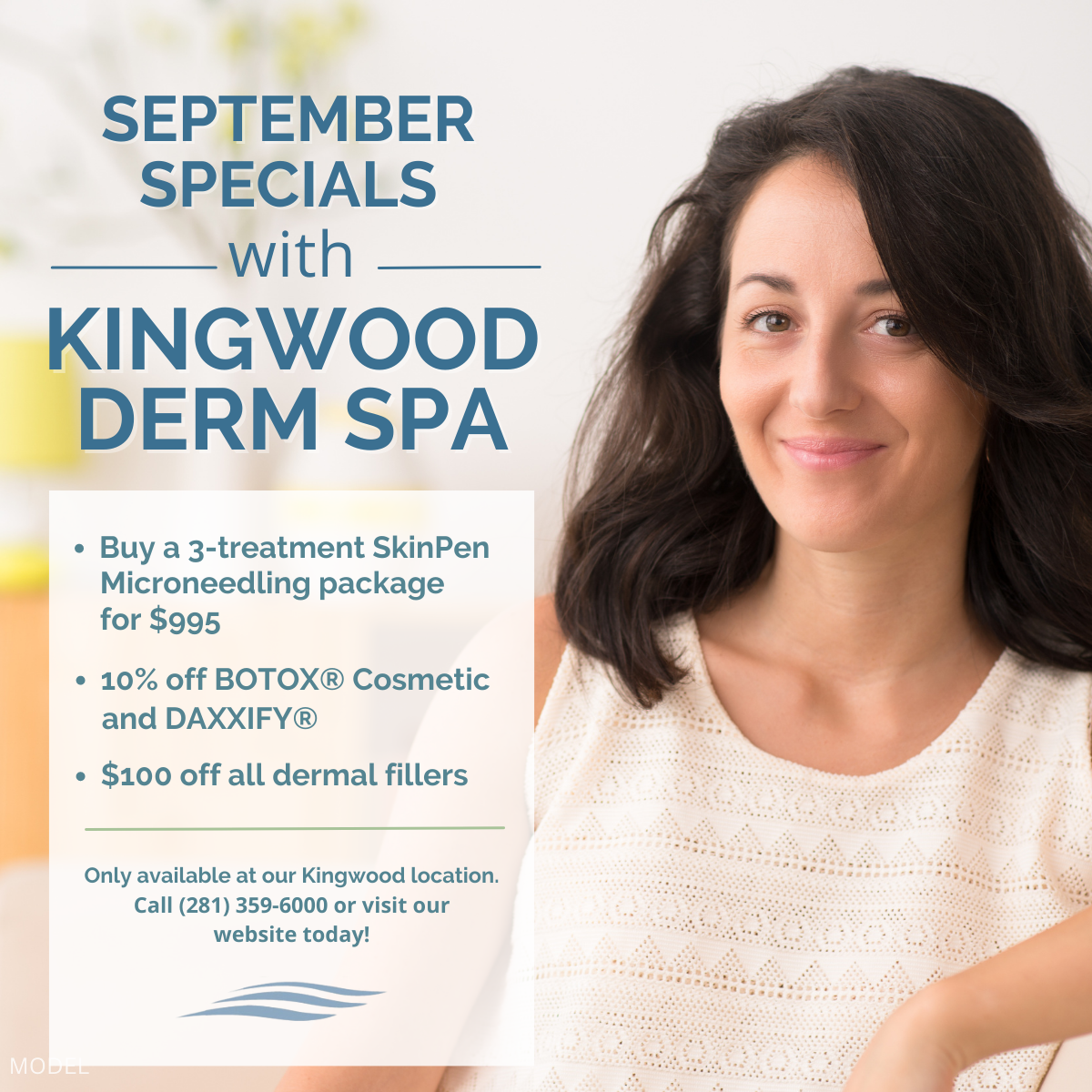 Kingwood Derm Spa’s September 2023 Specials