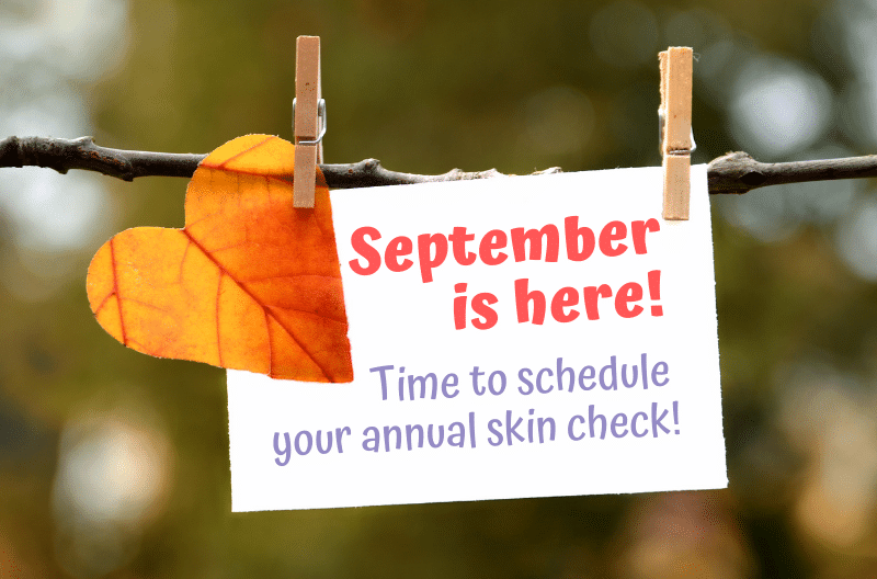 Annual Skin Checks for Detection of Skin Cancer and Other Conditions