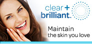 Clear + Brilliant. Maintain the skin you love.