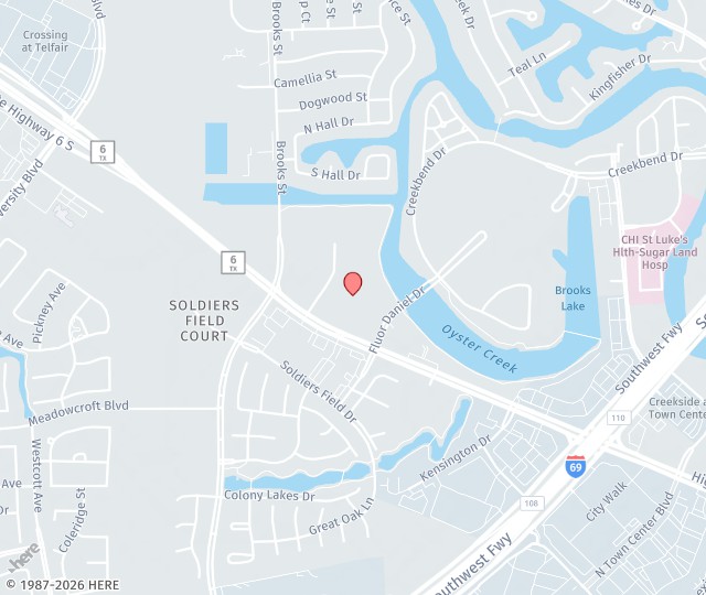 Location Map: 1415 Highway 6, Ste C 400 Sugar Land, Texas 77478