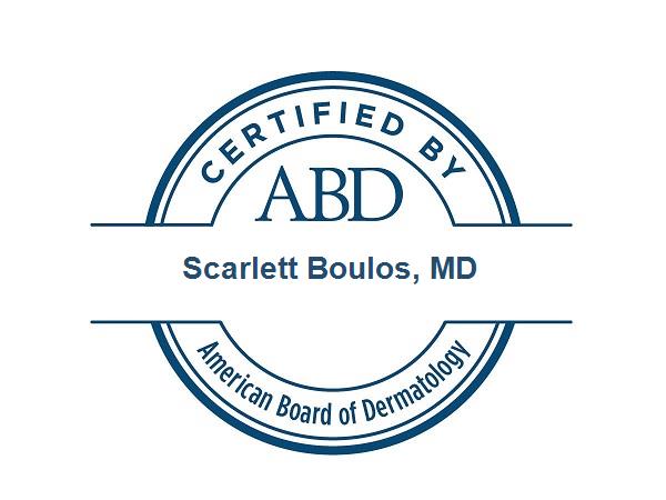 Houston Dermatologist Scarlett Boulos, MD, FAAD – Serving Greater Houston, TX