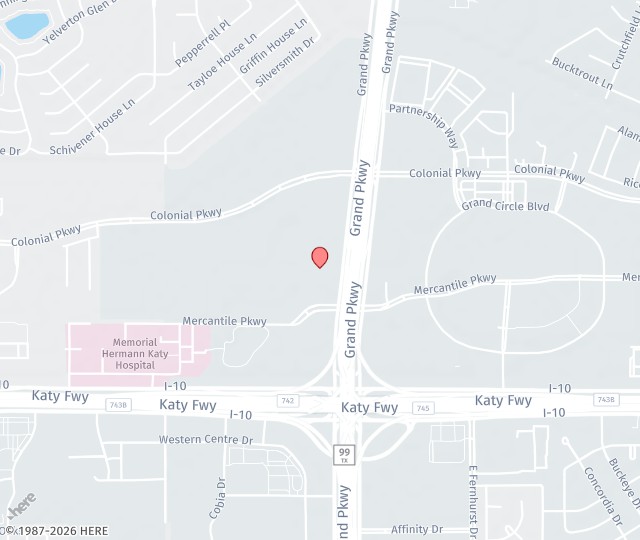 Location Map: 1331 West Grand Parkway North, 370 Katy, Texas 77493
