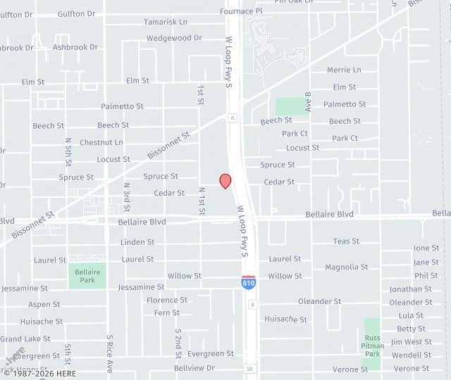 Location Map: 6700 West Loop South STE 450 Bellaire, Texas 77401