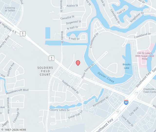 Location Map: 1415 Highway 6, Ste C 400 Sugar Land, Texas 77478